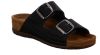 Rohde Sandal Svart Nubuck Läder