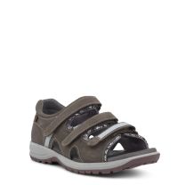 Green Comfort Antracit sandal med hälkappa