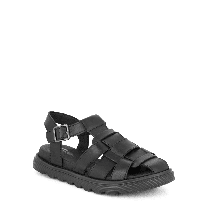 Green Comfort Sort Flettet Sandal