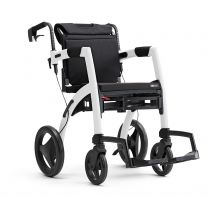 Rollz kombinerad rullstol och rollator vit