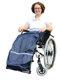 Regnslag til kørestolsbruger