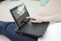Læsebord med tablet holder sort